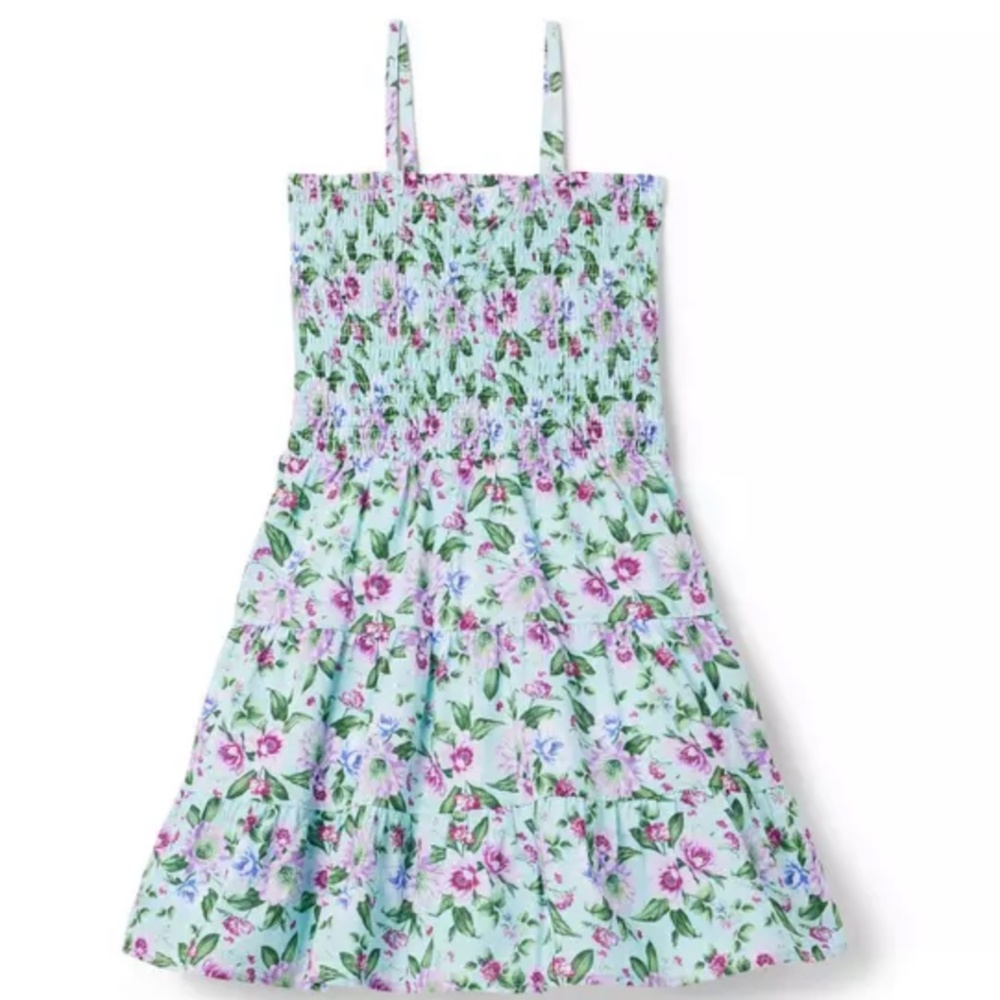 Floral Smocked Sundress